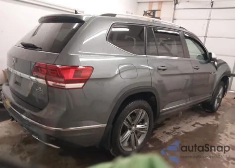 2019 Volkswagen Atlas 3.6L V6 Se W/Technology R-Line from USA, damaged, VIN 1V2XR2CA8KC504302